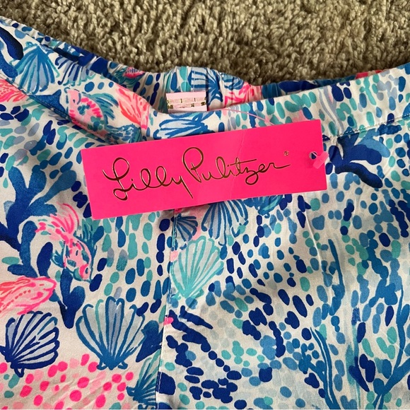 {Lilly Pulitzer} NWT Ocean View Shorts in Sway This Way - Picture 3 of 14
